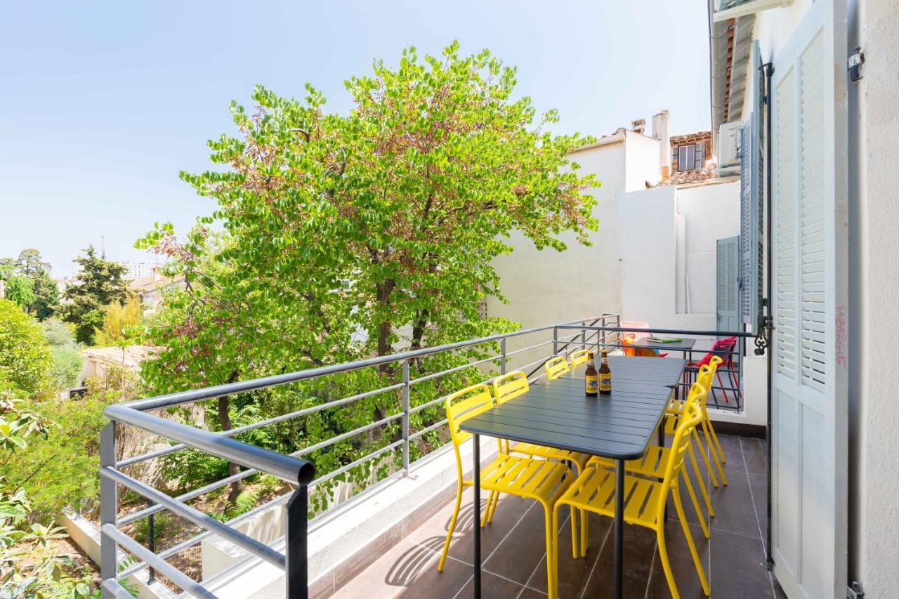 Le Concorde 3 - Appartement 2 Chambres - 8 Pers - Terrasse - Clim Marseille Exteriör bild